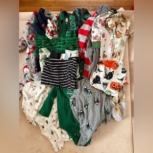 Carters 12 Month Holiday Lot - 16 items